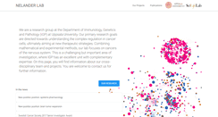 Desktop Screenshot of nelanderlab.org